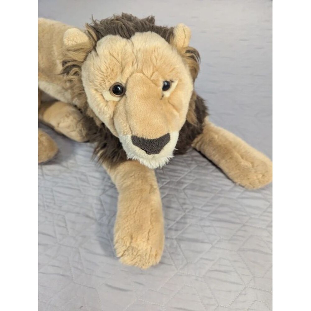 National Geographic Venturelli Lelly Big Lion Plush Stuffed Animal Large